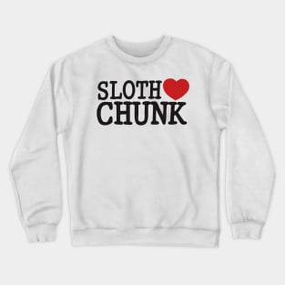 SLOTH LOVE CHUNK Crewneck Sweatshirt